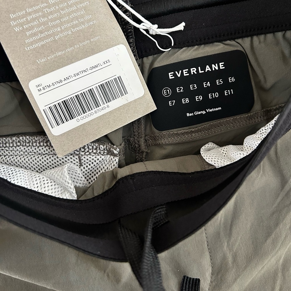 NEW Everlane Unisex The Everyone Stretch Sweatpants Gray Athleisure XXS XS SM - Picture 10 of 13
